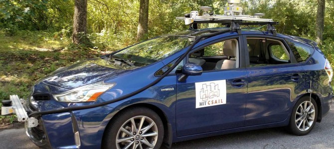 【新技術・自動運転】MIT、地図にない田舎道も走れる自動運転システムを開発。GPSにセンサー併用で道すじと路幅を推定