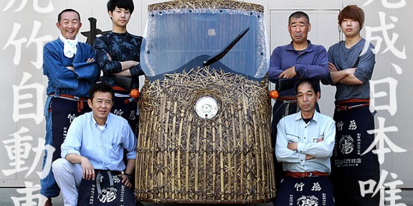 【話題】創業124年の老舗竹材店が「竹の電気自動車」を製作！挑戦の理由を聞いた