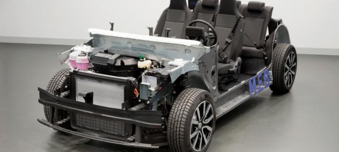 【話題】フォルクスワーゲンが電気自動車「ID.」シリーズのシャシーを初公開