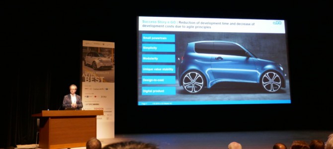 【話題・超小型EV】独e.GOの電気自動車は「都市での使用・低価格」で勝負