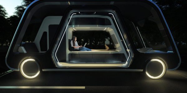 【自動運転・未来】未来のモビリティ、無人の自動運転車内はホテル並み! Aprilliの構想が斬新