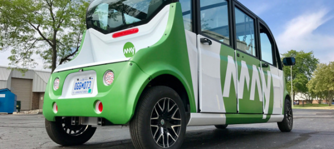 【話題・自動運転】無人運転シャトルバスのMay Mobility、第3の都市に進出