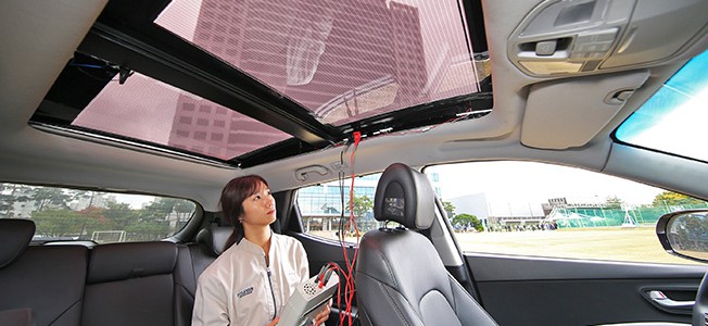 【企業・新技術】ヒュンダイ・起亜自動車の“エネルギーを作り出す”ソーラー屋根、2019年にリリース