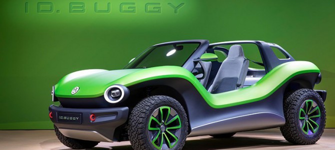【話題】フォルクスワーゲン、電気自動車コンセプトカー「ID.バギー」を公開