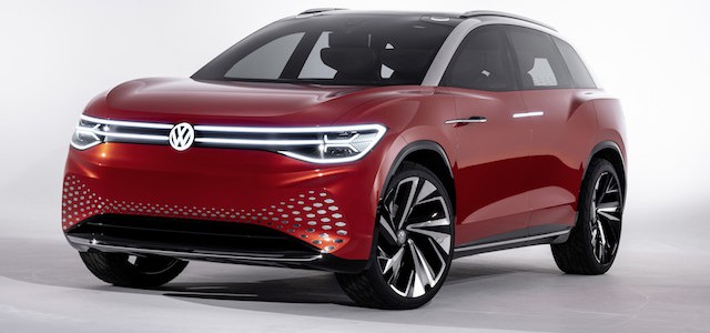 【話題】フォルクスワーゲン、3列シートSUVの電気自動車コンセプトを発表　2021年に市販化