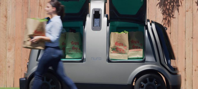 【話題・自動運転】米大手スーパーが無人運転車による配送サービスを開始