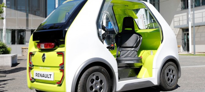 【話題・自動運転】ルノー、EZ-POD 発表…ファースト＆ラストマイルの小型自動運転EV提案