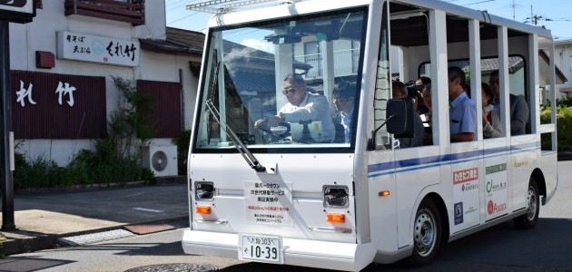 【地方自治・自動運転】仙台でEVバス自動運行に向けた実証スタート