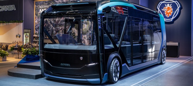 【新技術・自動運転】1台がバス、トラック、ゴミ収集車に変身—自動運転EVコンセプトをスカニアが発表