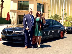 【話題・自動運転】Lyftが米盲人協会と提携、視覚障がい者に自動運転ロボタクシーの乗車を提供