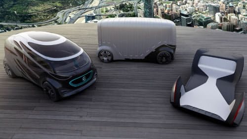 【自動運転・未来】MaaS時代の自動運転車、居室を車体から切り離す