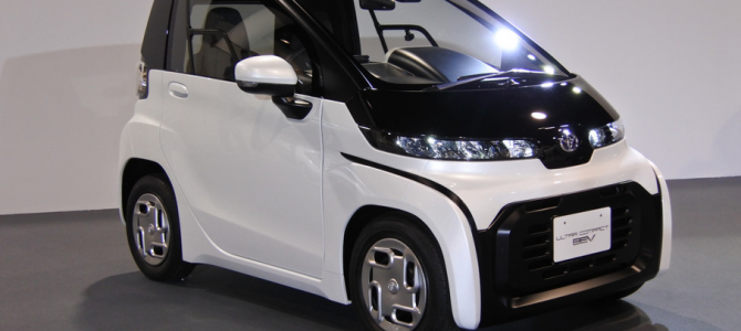 【2019モーターショー・超小型EV・新製品】トヨタ、2人乗り超小型EVを2020年発売予定…東京モーターショー2019で先行公開へ