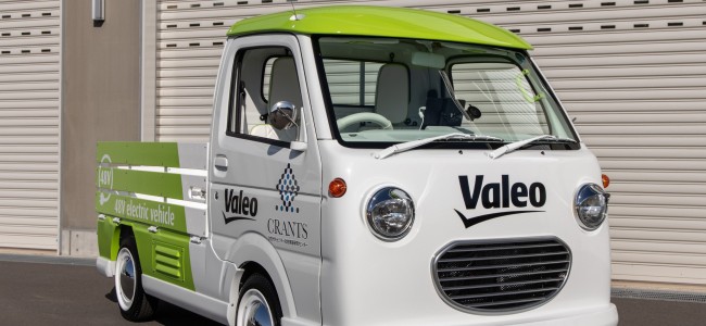 【話題】ヴァレオと群馬大学、日本初の48V EV 4WD軽トラックを共同制作
