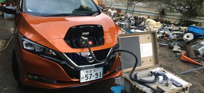 【話題】「電気自動車を貸せるかも…」食べ物より電気、熊本豪雨の気づき