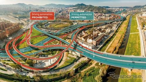 【新技術・自動運転】自動運転に適した道路を定義、TomTomが「ロードチェック」を開発