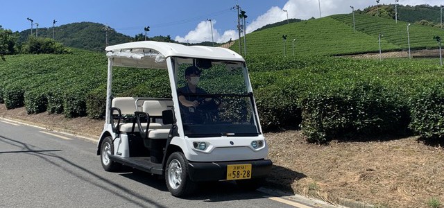 【話題】かわいい電気自動車でお茶の里観光を 京都・和束町が観光客向け実証実験