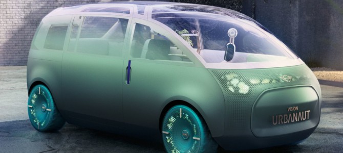 【話題・自動運転】MINIが未来のミニバン提案、自動運転のEVで…『ビジョン・アーバノート』