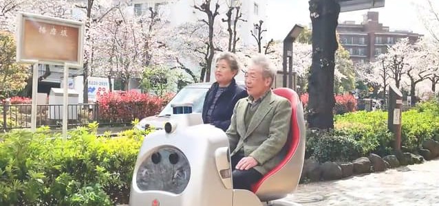 【話題・自動運転】自動運転ロボットでお花見イベント ZMP、東京・中央で