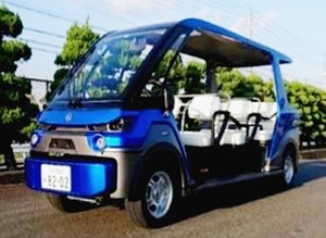 【話題・自動運転】ゴルフカートで自動運転、東近江市道の駅周辺 サービスを開始