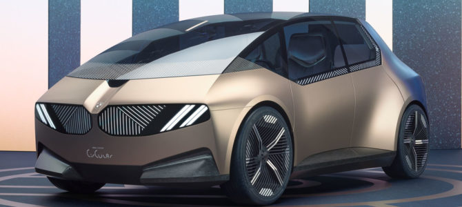 【企業・次世代モビリティ】BMWの2040年のコンパクトカー、100％リサイクル可能…IAAモビリティ2021