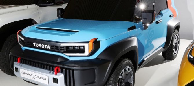 【話題】トヨタ、電動SUVコンセプト発表… FJクルーザー が小型EVとして復活か