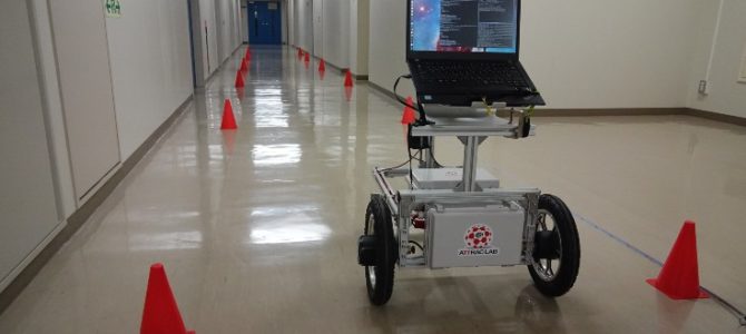 【新技術・自動運転】アトラックラボ、カメラの画像のみで経路を走行する自律型ロボット