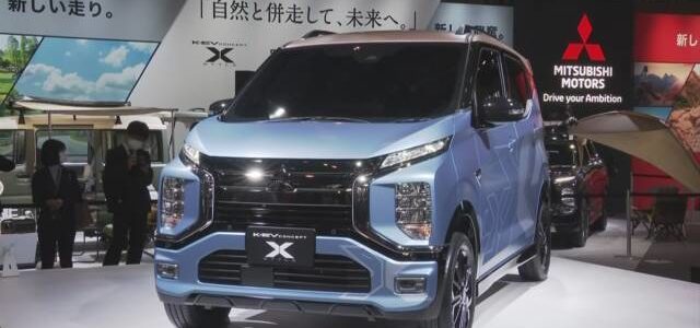 【話題・新製品】三菱自動車 軽サイズのEVを初公開 ことし春以降市場に投入へ