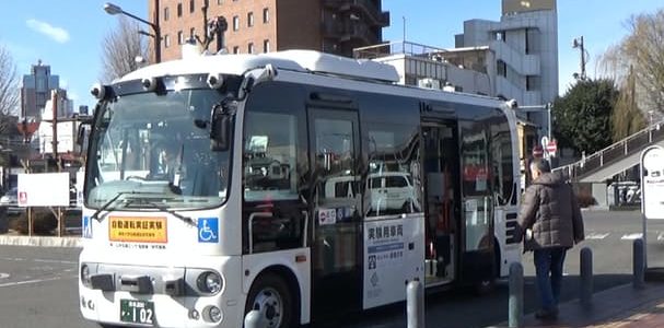 【話題・自動運転】路線バスの自動運転、前橋市で21日から実験
