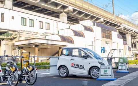 【話題・超小型EV】さいたま市のJR埼京線にシェアサイクルや超小型EV