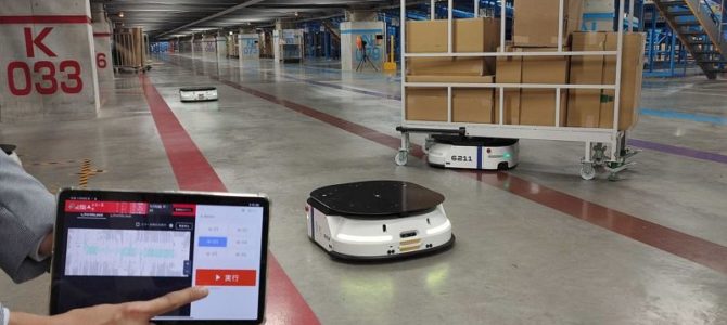【話題・自動運転】佐川急便、LexxPluss社の自動搬送ロボットをXフロンティアに導入