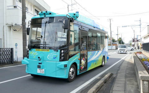 【話題・自動運転】BOLDLYの自動運転バス、千葉県で通年運行開始